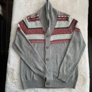 Buffalo mens large shawl cardigan sweater